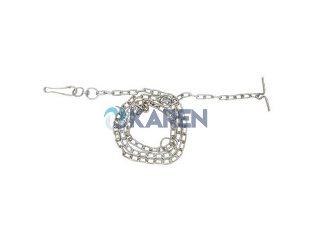 CILBIR KÖPEK ZİNCİRİ 5MM 150CM GALVANİZLİ